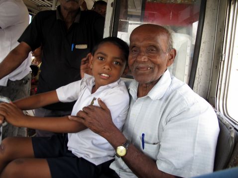 Sri Lankai bácsi a buszról